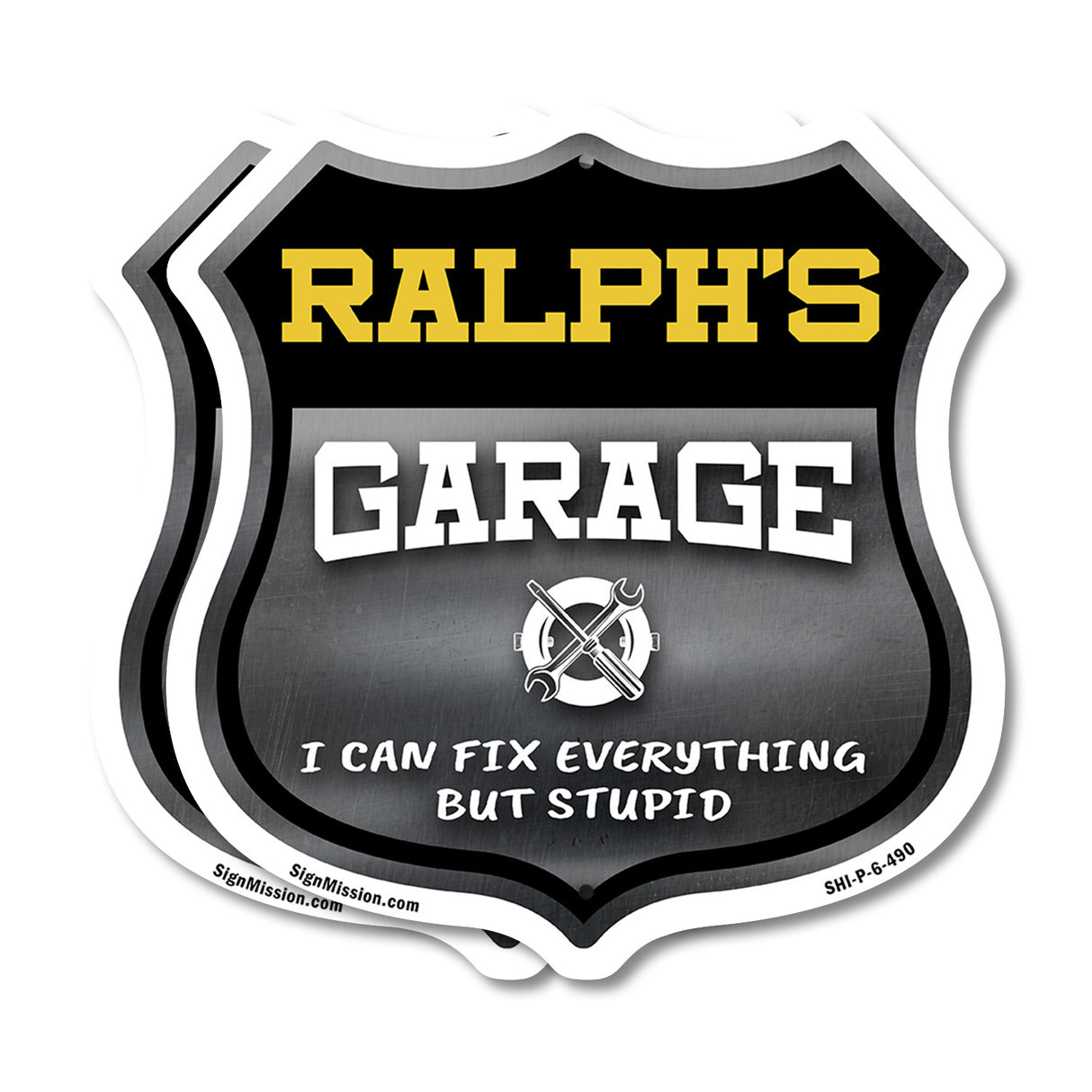 Ralph's Garage I Can Fix Everything But Stupid