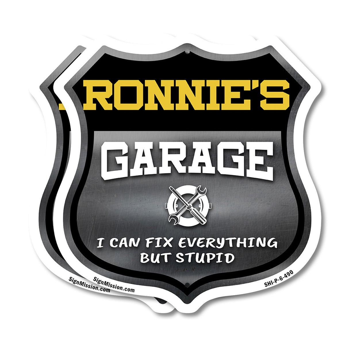 Ronnie's Garage I Can Fix Everything But Stupid