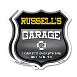Russell's Garage I Can Fix Everything But Stupid