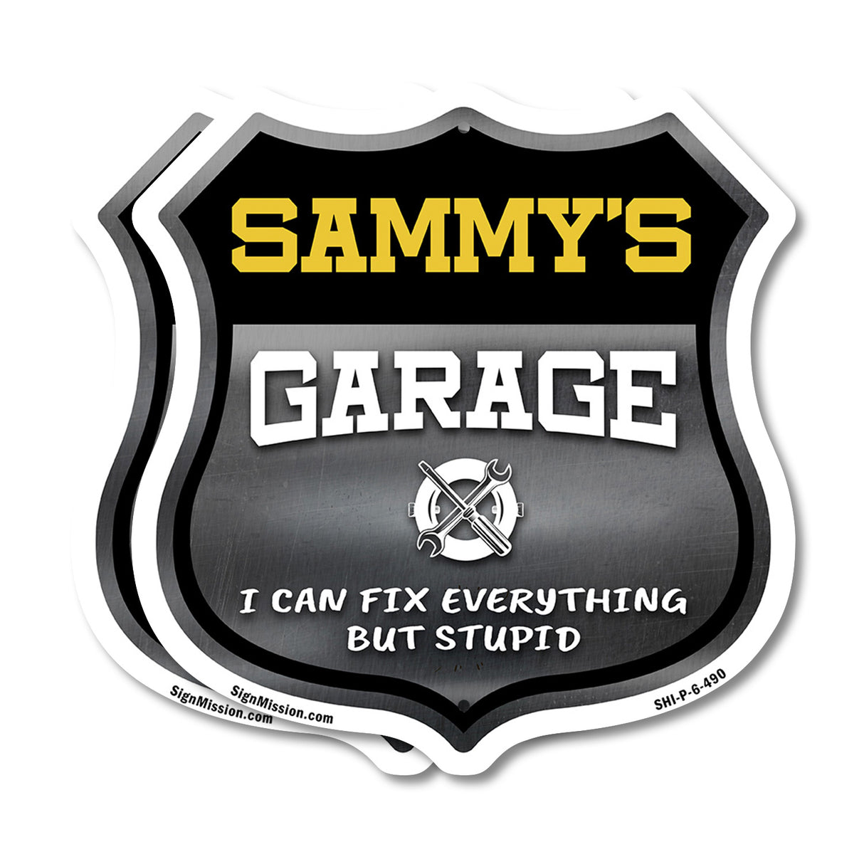 Sammy's Garage I Can Fix Everything But Stupid