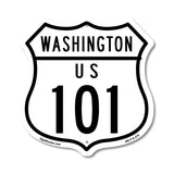 Washington Route Marker Shield Sign Us 101