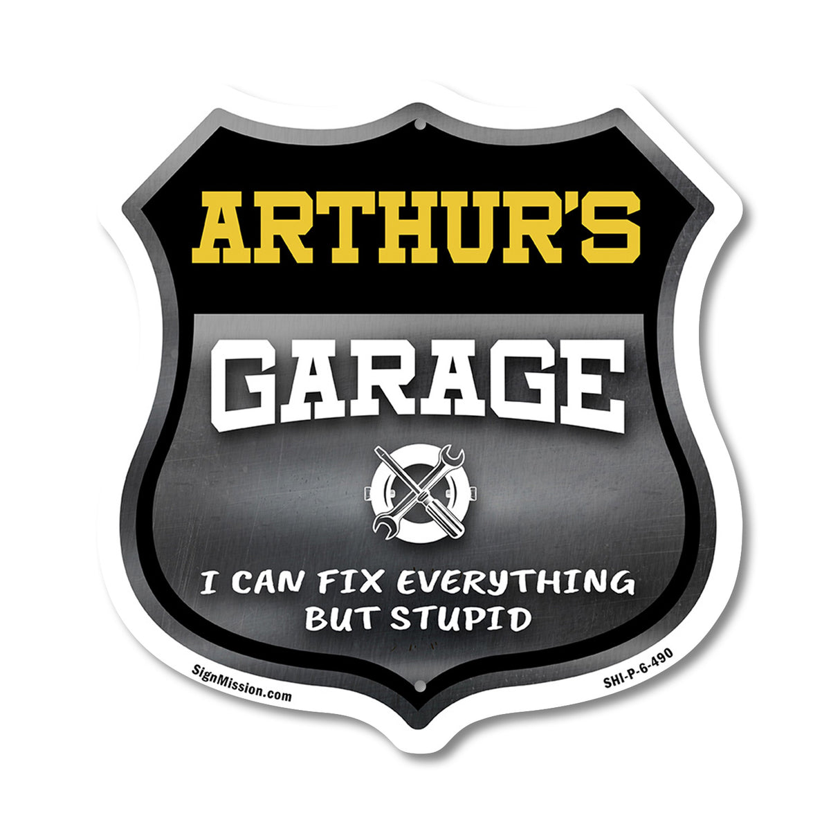 Arthur's Garage I Can Fix Everything But Stupid