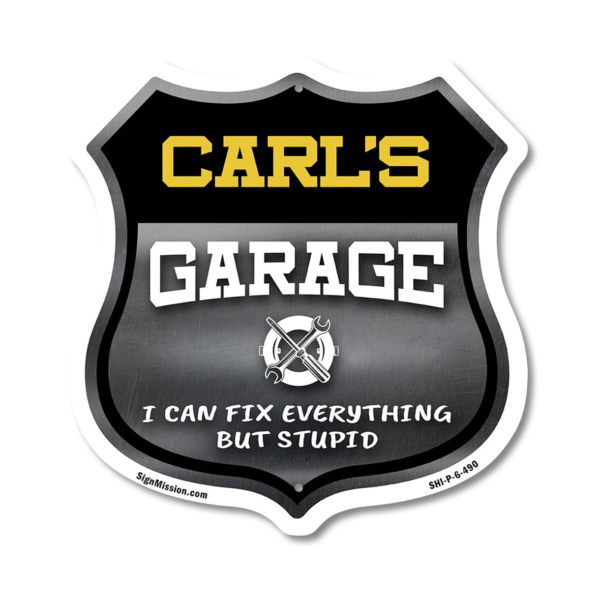 Carl's Garage I Can Fix Everything But Stupid