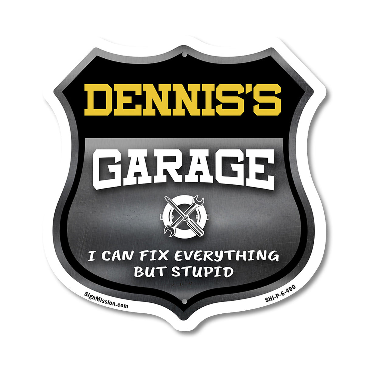 Dennis's Garage I Can Fix Everything But Stupid