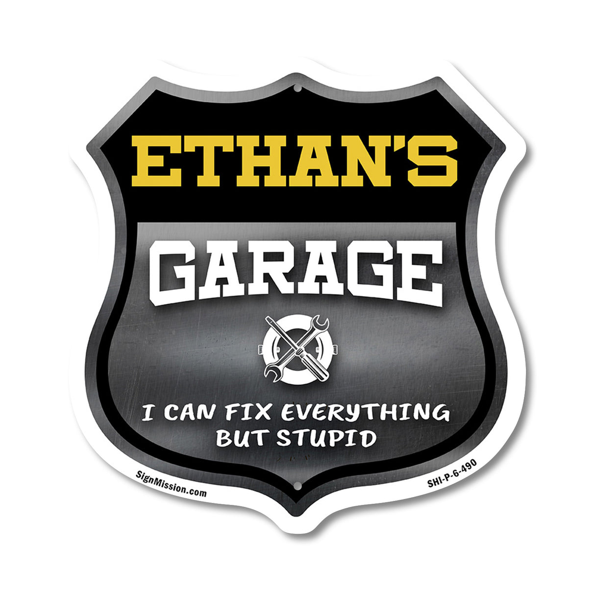 Ethan's Garage I Can Fix Everything But Stupid