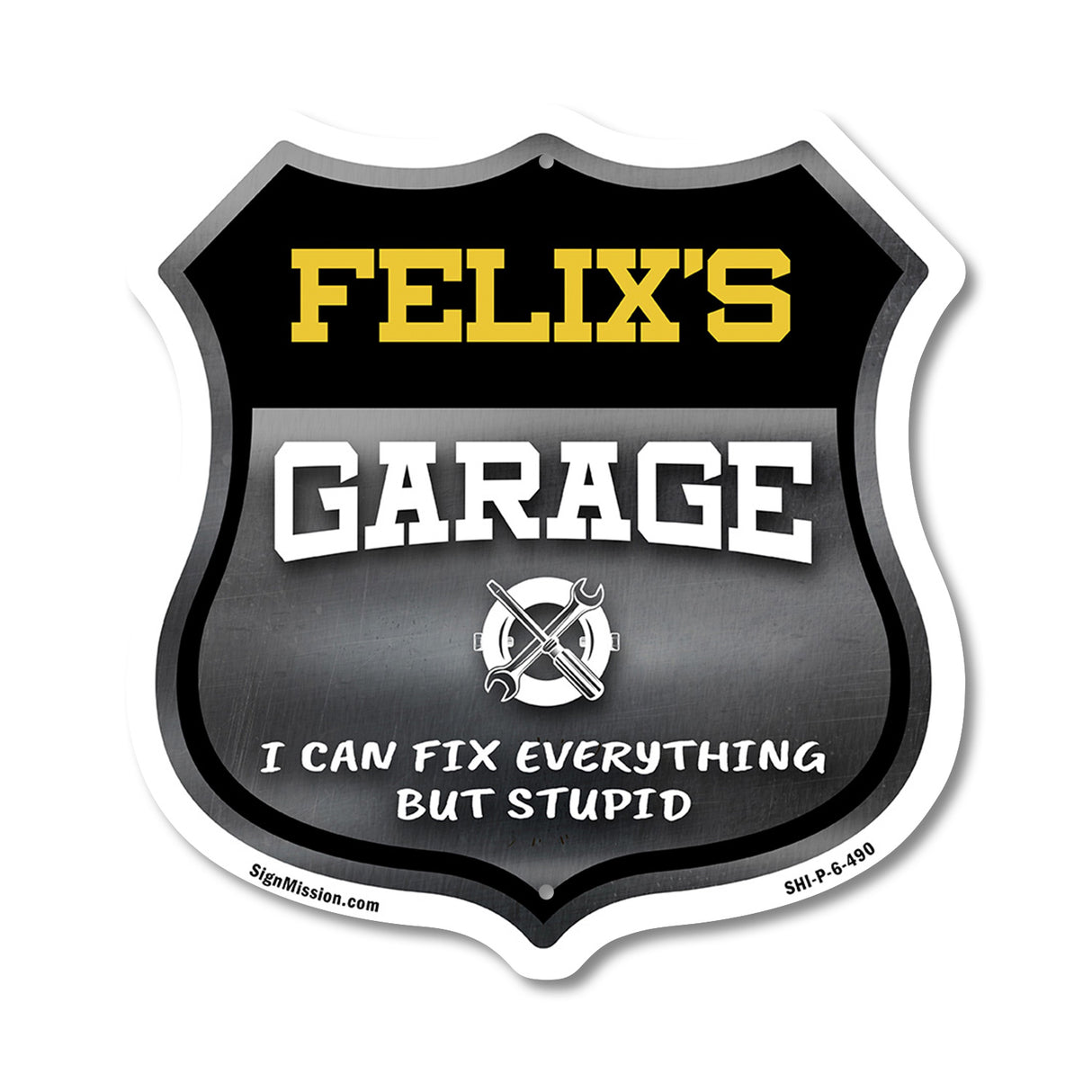 Felix's Garage I Can Fix Everything But Stupid