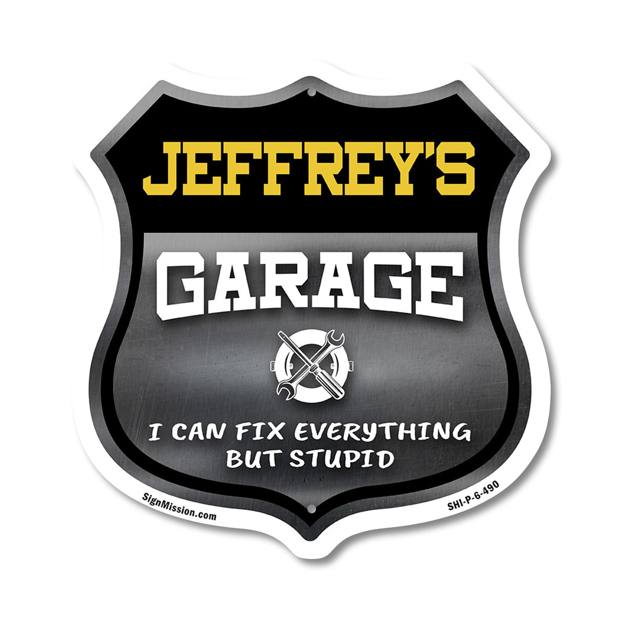 Jeffrey's Garage I Can Fix Everything But Stupid