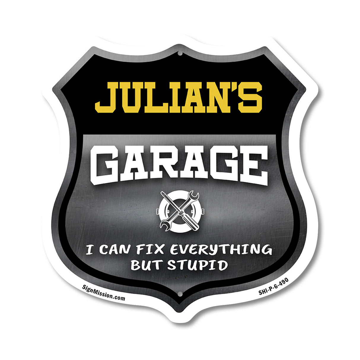 Julian's Garage I Can Fix Everything But Stupid