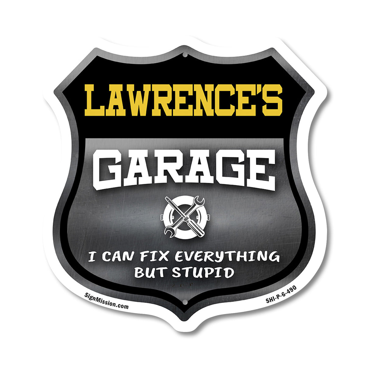 Lawrence's Garage I Can Fix Everything But Stupid