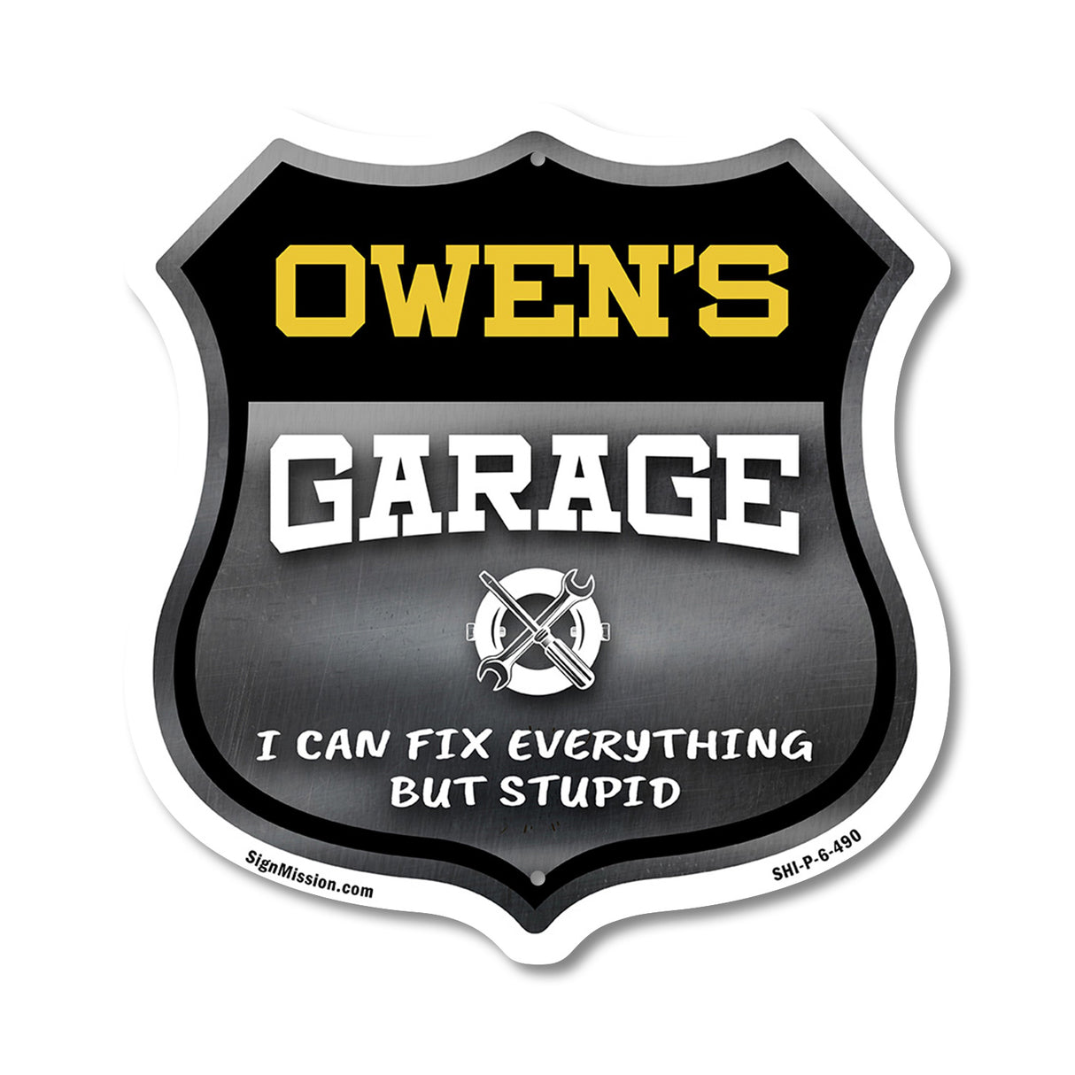 Owen's Garage I Can Fix Everything But Stupid
