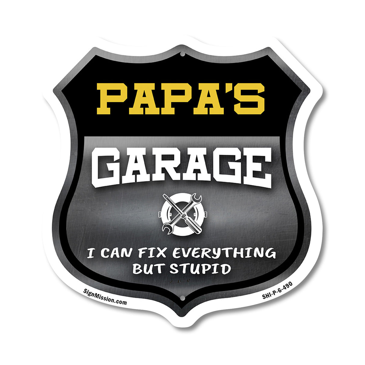 Papa's Garage I Can Fix Everything But Stupid