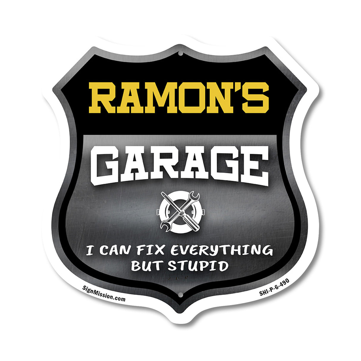 Ramon's Garage I Can Fix Everything But Stupid
