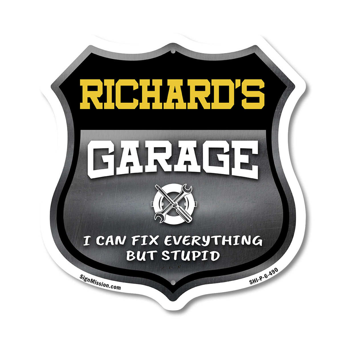 Richard's Garage I Can Fix Everything But Stupid