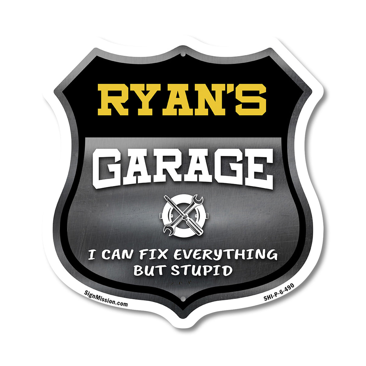 Ryan's Garage I Can Fix Everything But Stupid