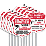 Video Surveillance This Property Protected By 24 Hour Video Surveillance Equipment In Use To Aid In The Prosecutution