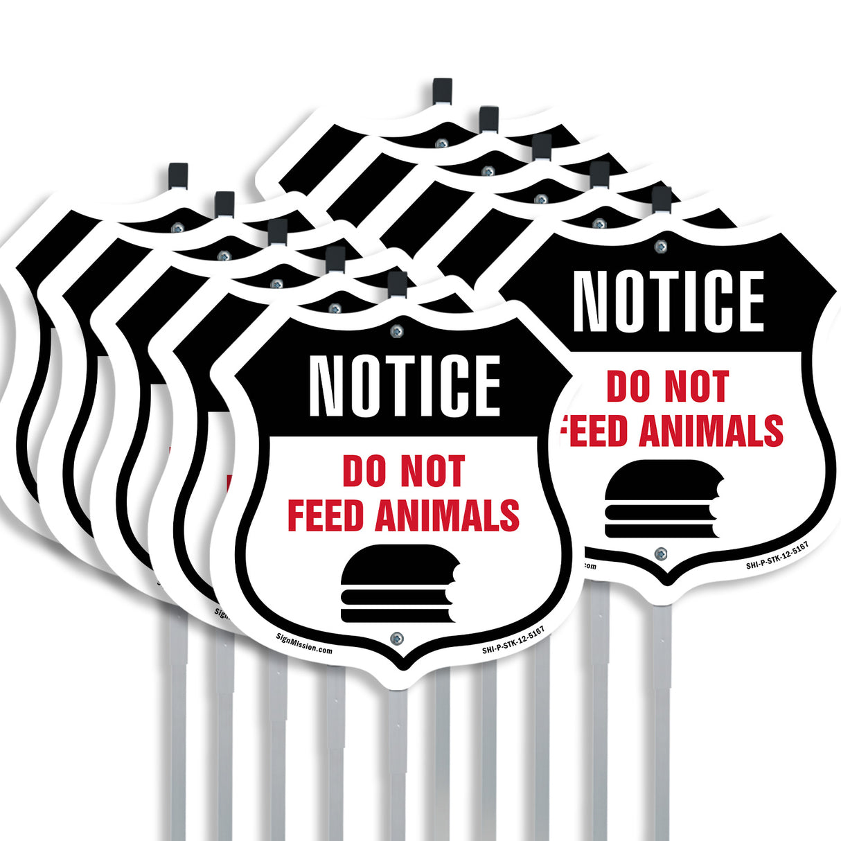 Notice Do Not Feed Animals