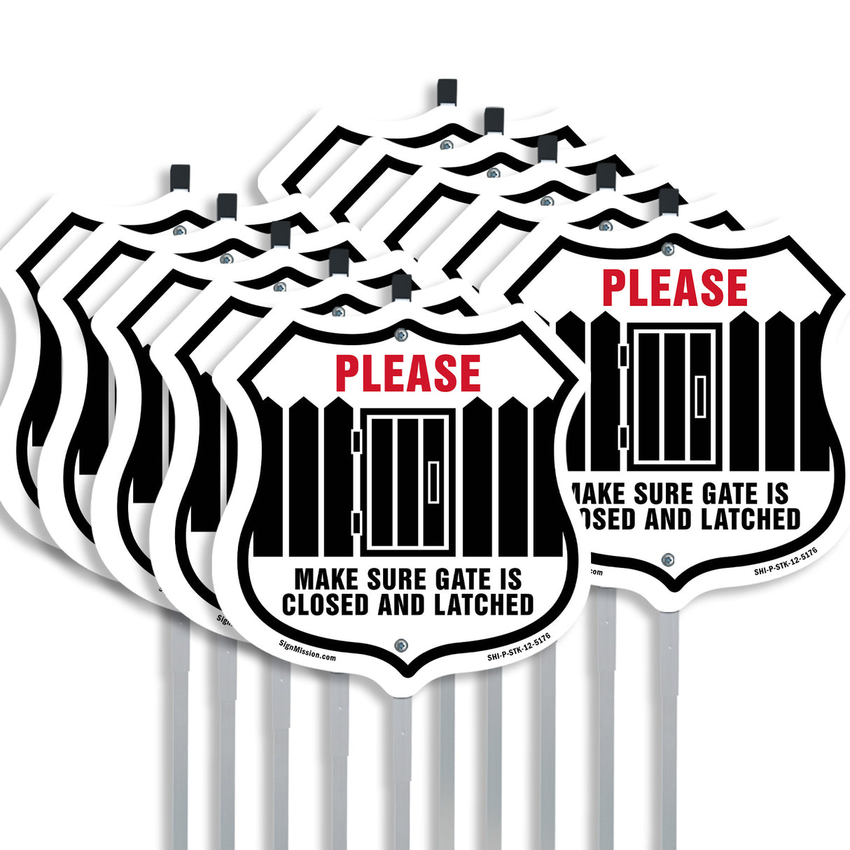 Please Make Sure Gate Is Closed And Latched