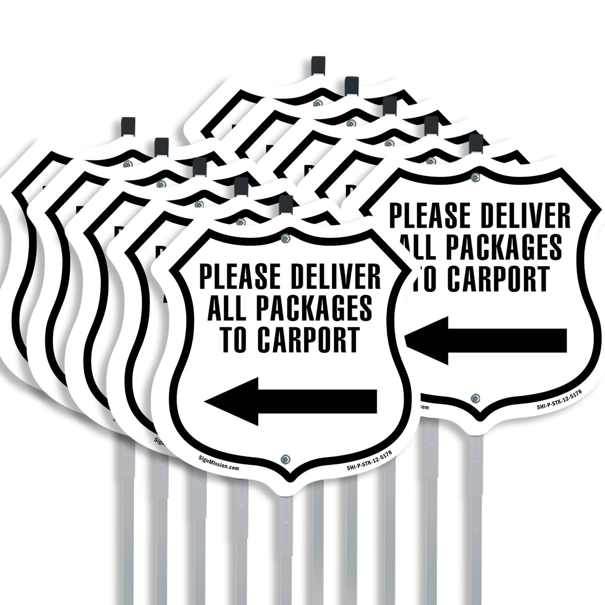 Please Deliver All Packages To Carport Right