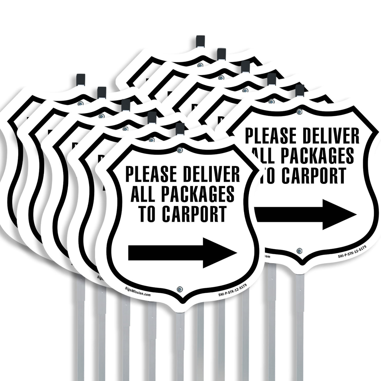 Please Deliver All Packages To Carport Left