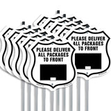 Please Deliver All Packages To Front