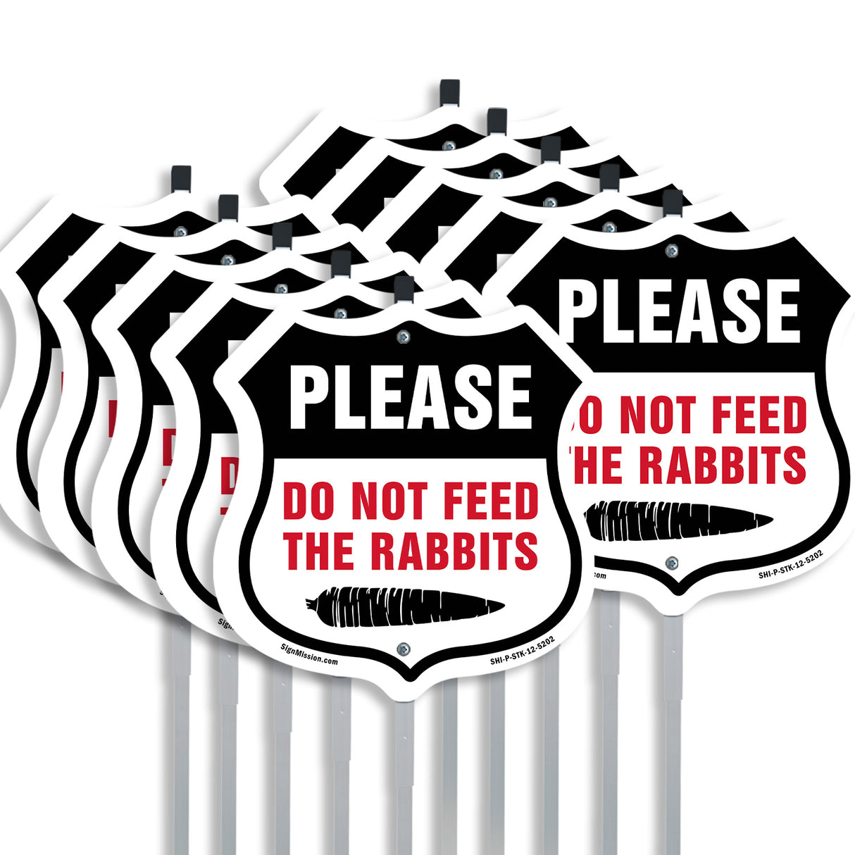 Please Do Not Feed The Rabbits