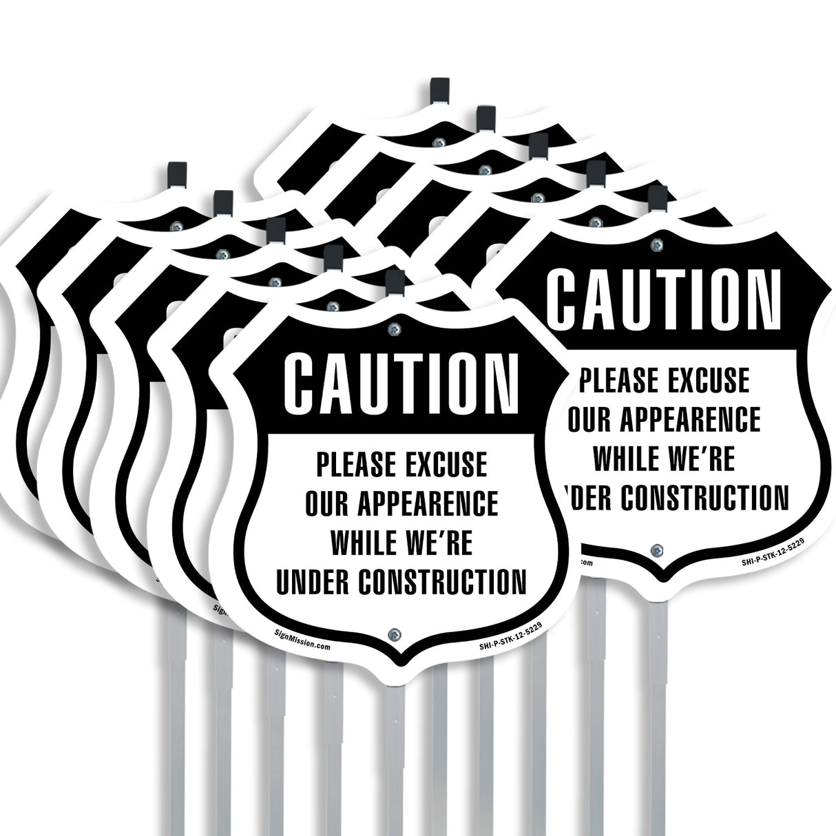 Caution Please Excuse Our Appearance Construction