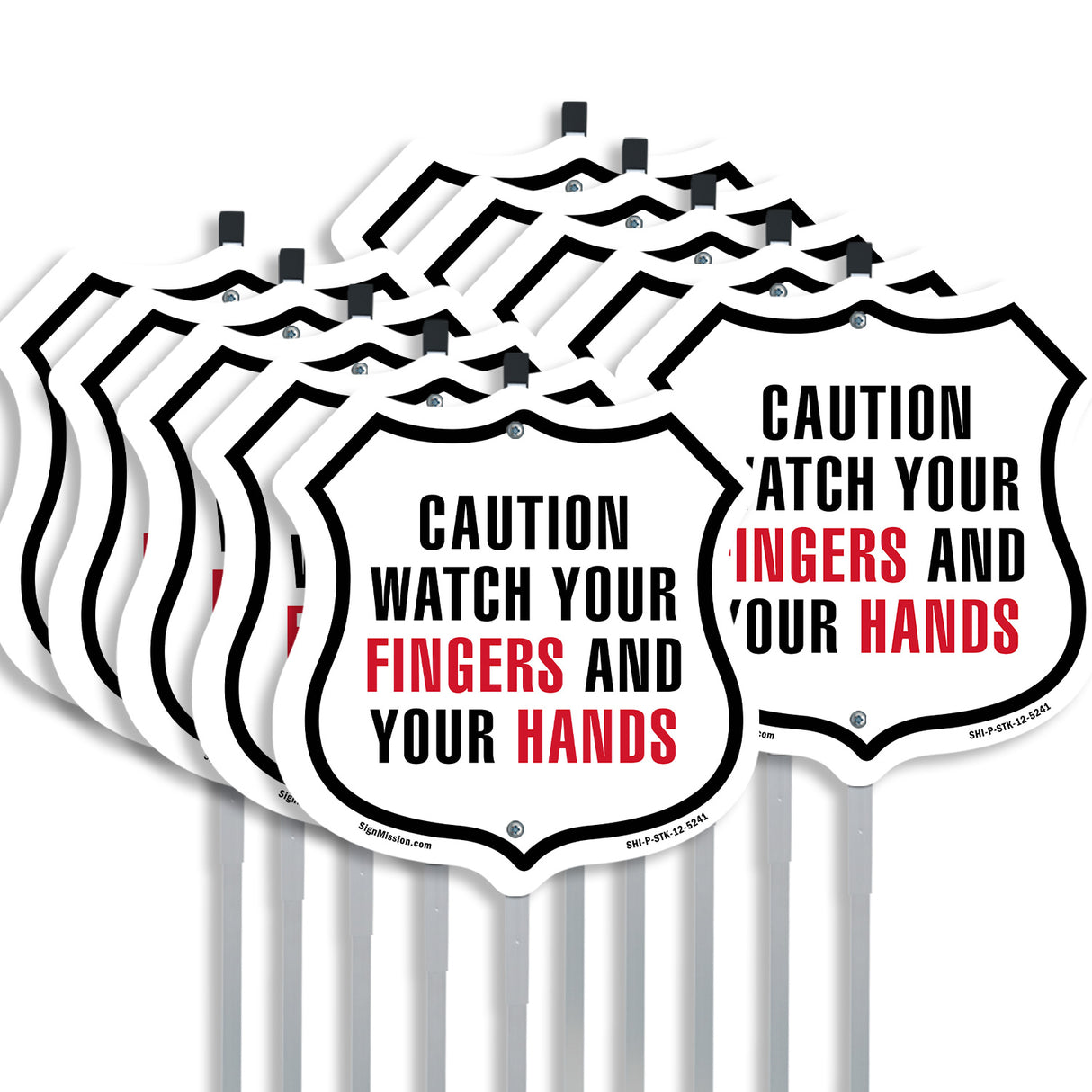 Caution Watch Your Fingers And Your Hands