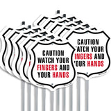 Caution Watch Your Fingers And Your Hands