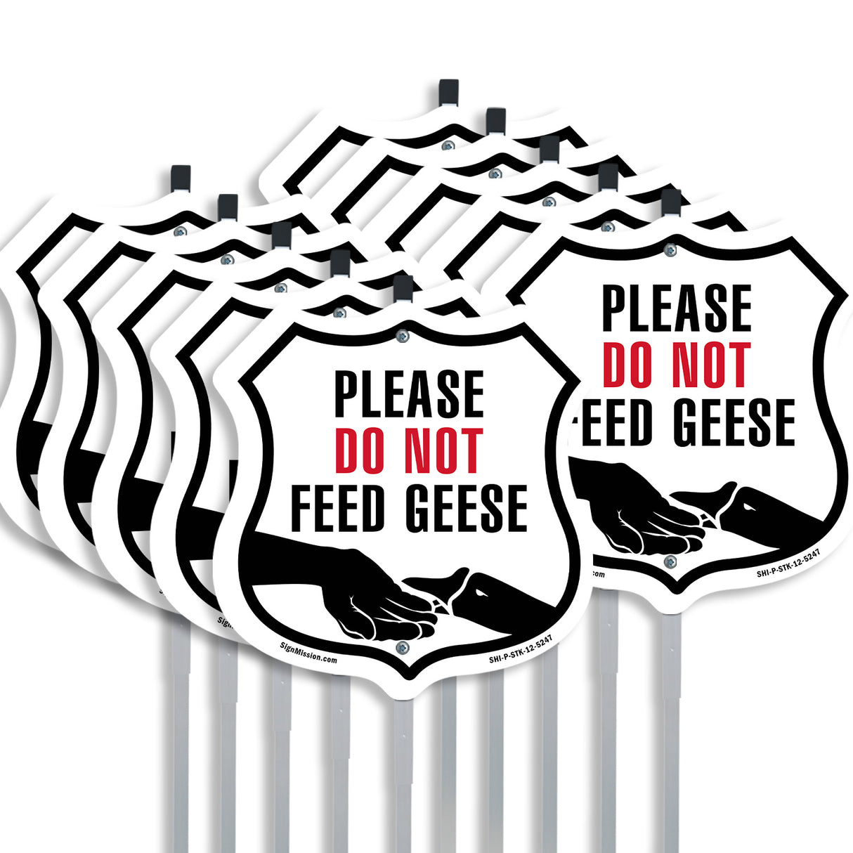 Please Do Not Feed The Geese
