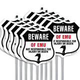 Beware Of Emus Not Responsible For Injury Or Death