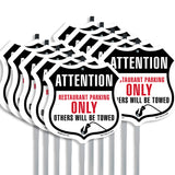 Attention Restaurant Parking Only Others Will Be Towed