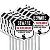 Beware Of Cockatoo Not Responsible For Injury Or Death