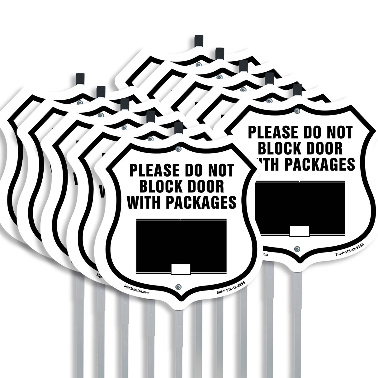 Please Do Not Block Door With Packages