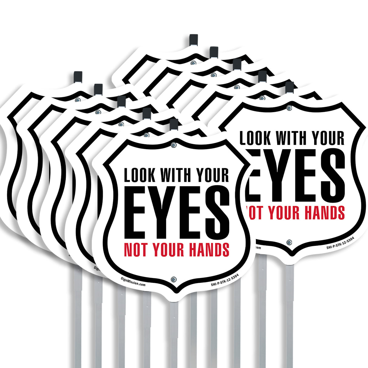 Look With Your Eyes Not Your Hands
