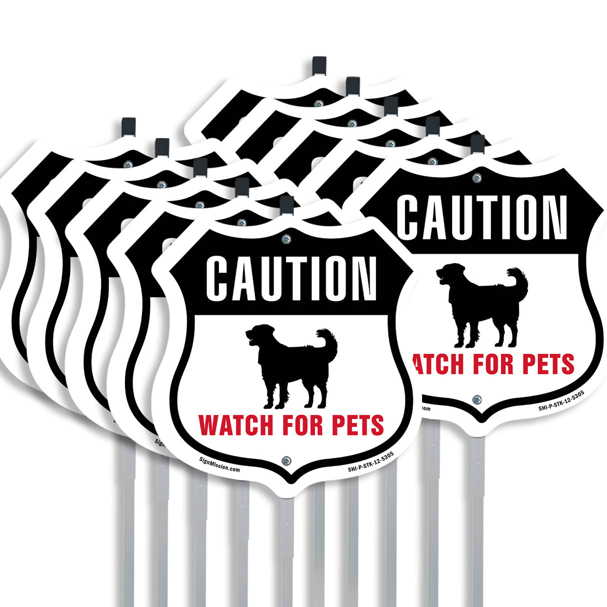 Caution Watch for Pets