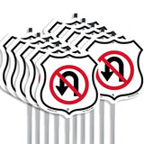No U-Turn Symbol