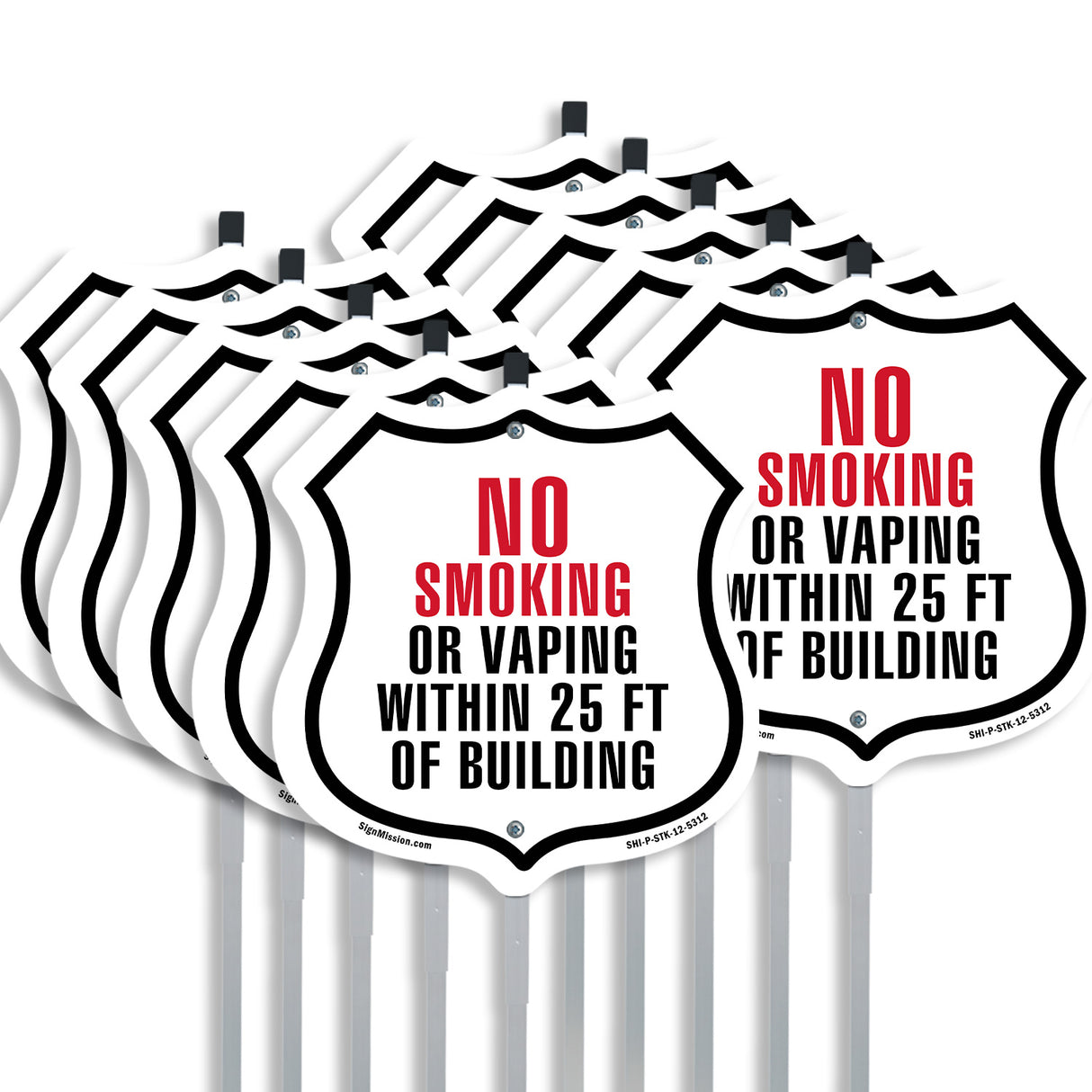 No Smoking vaping Within 25 Feet Of Building
