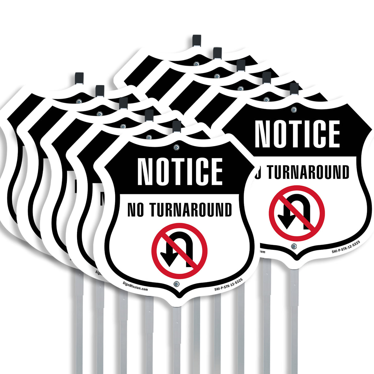 Notice No Turn Around