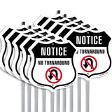 Notice No Turn Around
