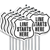 Line Starts Here