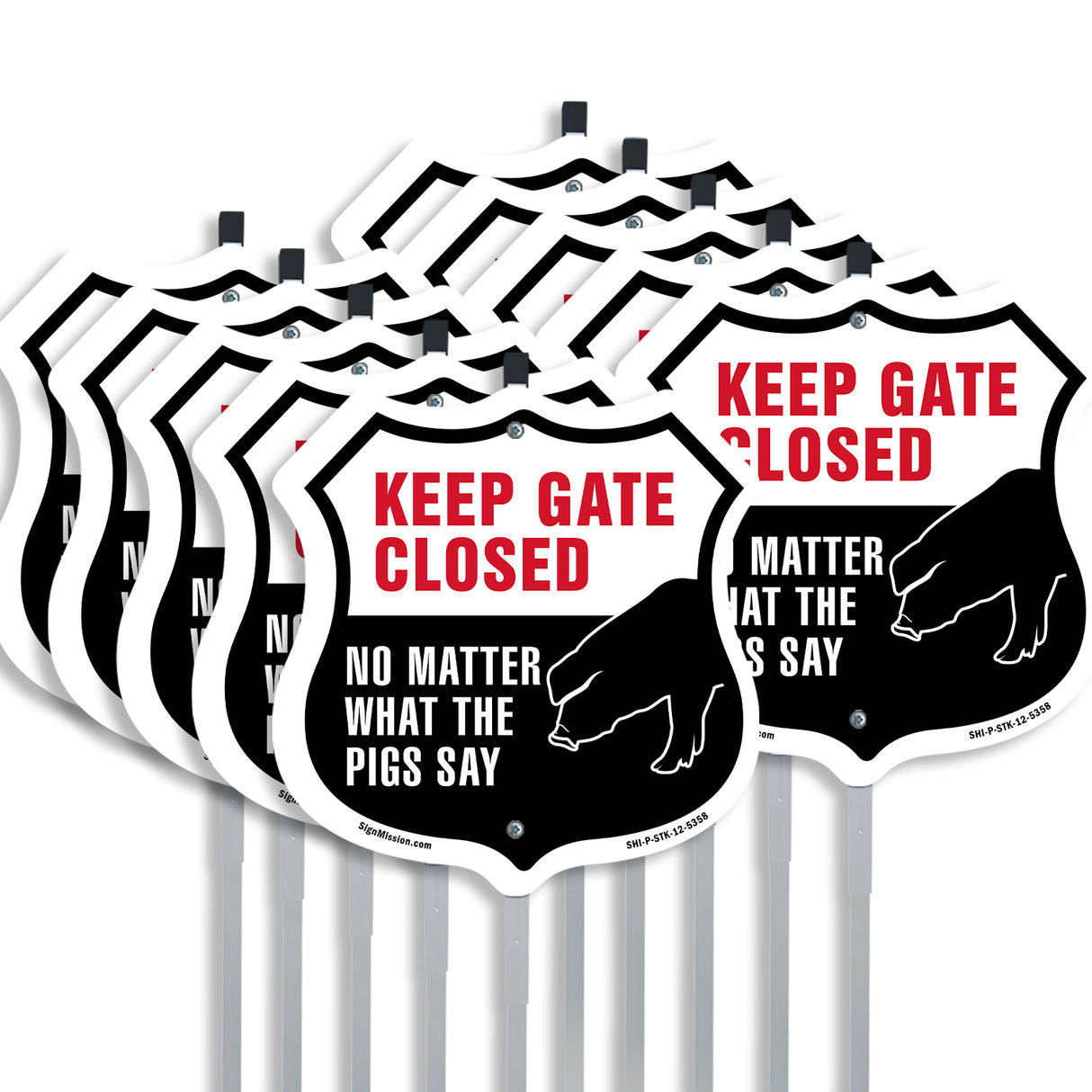 Keep Gate Closed No Matter What The Pigs Say