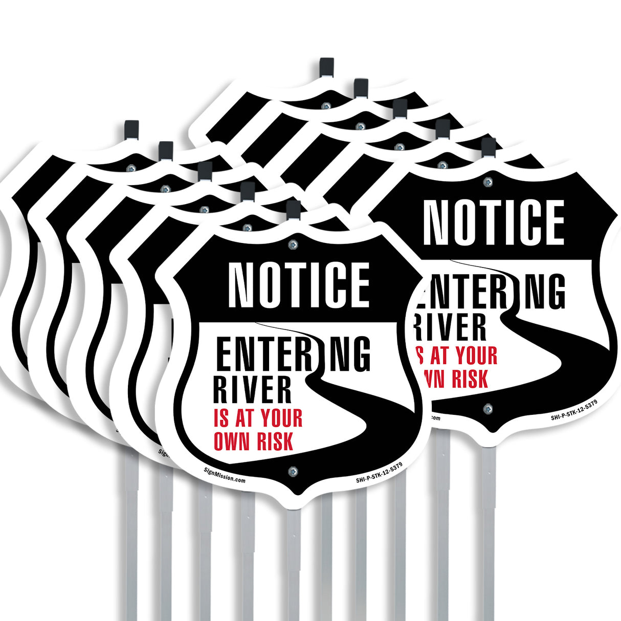 Notice Entering The River Is At Your Own Risk