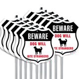 Beware Dog Will Bite Strangers