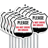 Please Do Not Drive On The Grass