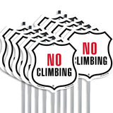No Climbing