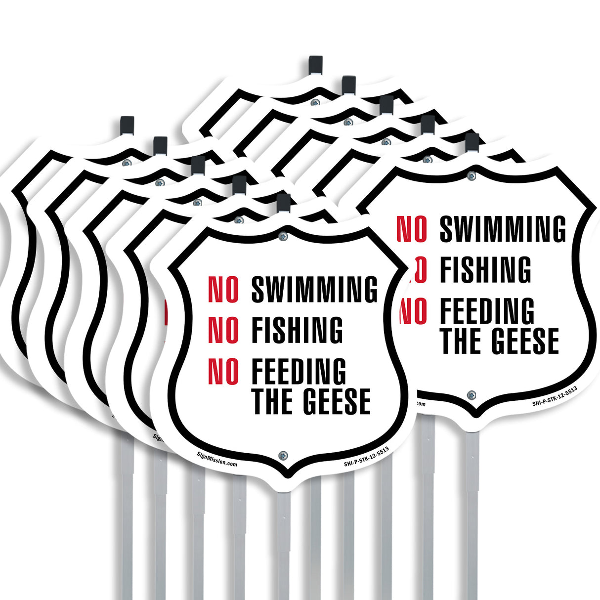 No Swimming No Fishing No Feeding The Geese