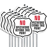 No Spectators Beyond This Point