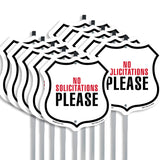 No Solicitations Please