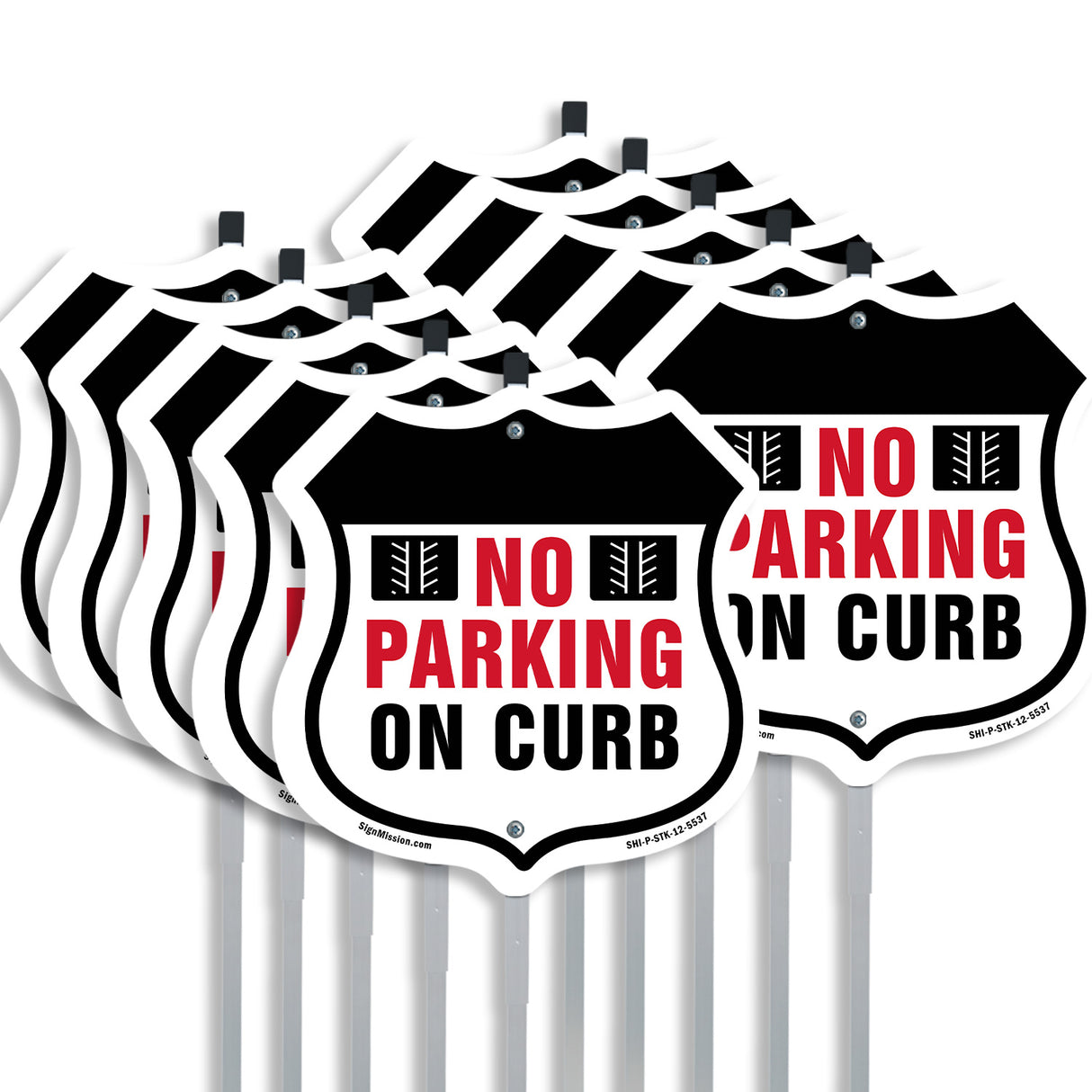 No Parking On Curb