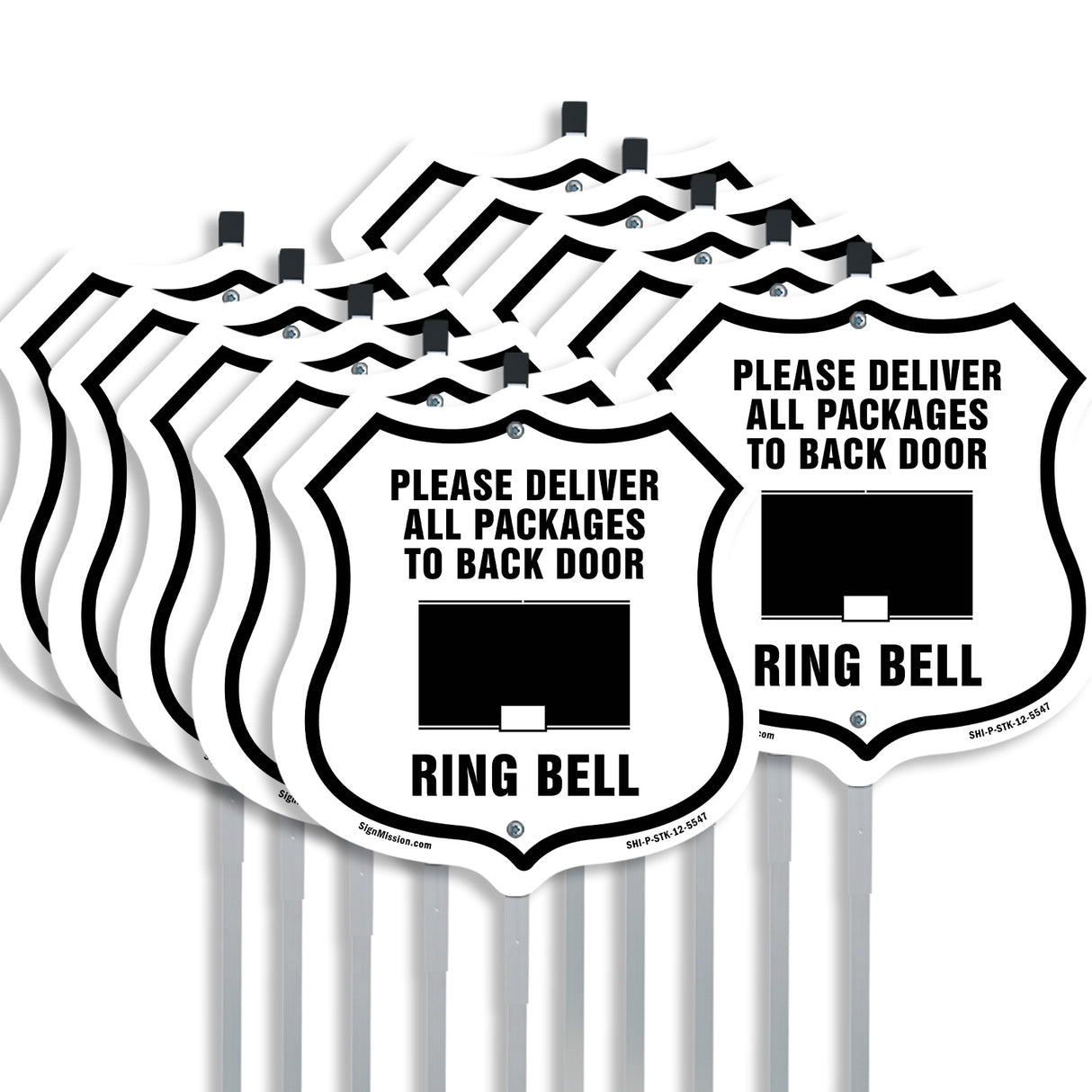 Please Deliver All Packages To Back Door Ring Bell